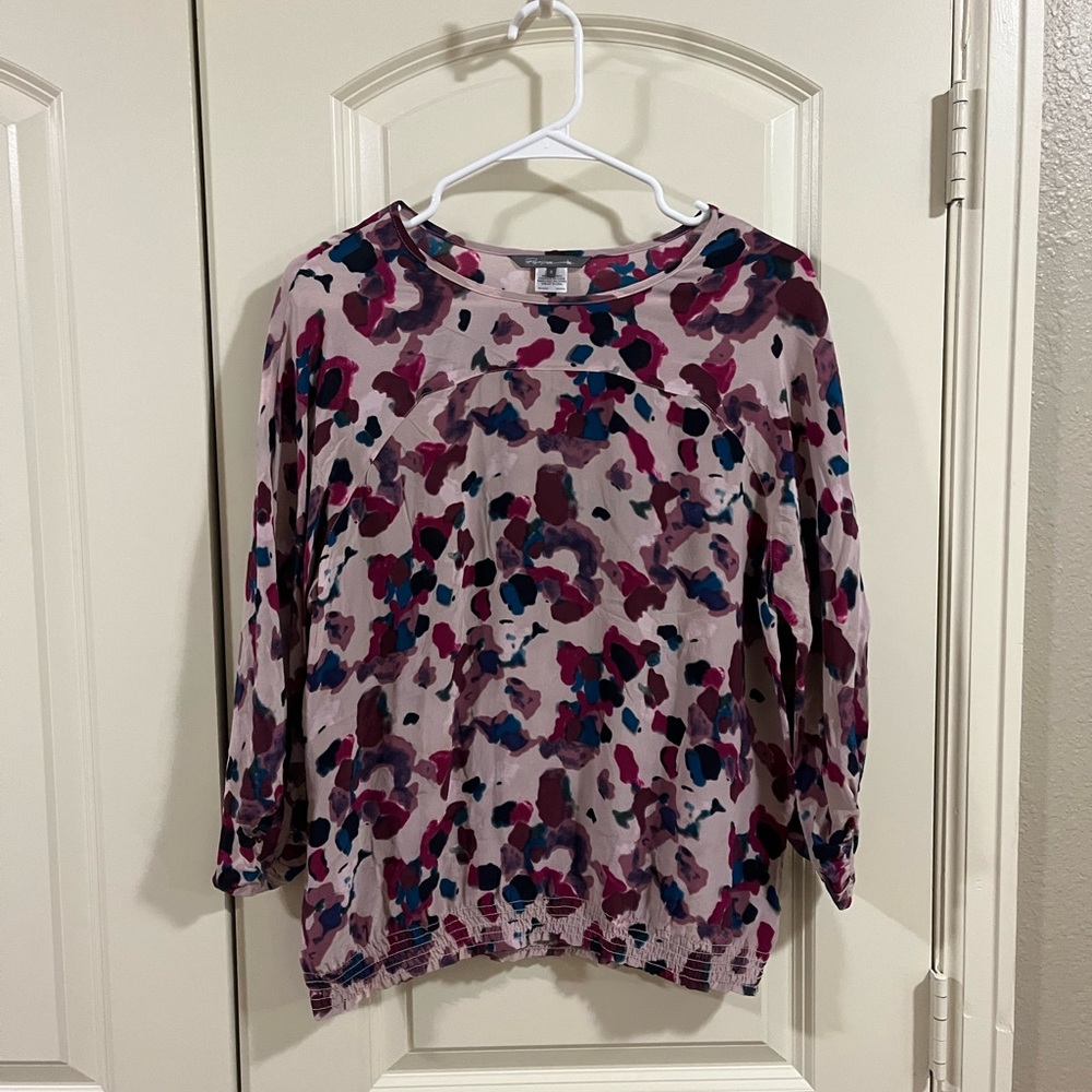 Pink size 6 Silk blouse from Pepper.